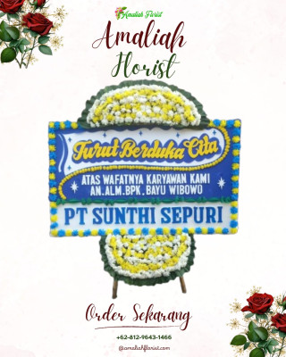 Papan Bunga Duka di Lebakwana