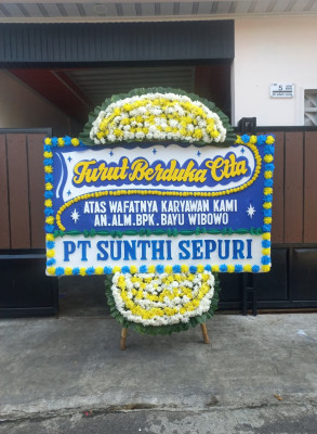 Papan Bunga Duka di Lebakwana