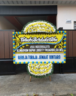 Papan Bunga Duka di Lebakwana